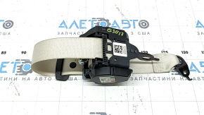 Rear right seat belt with squib for BMW 5 G30 17-23 Elfenbein-Weiss, for cleaning