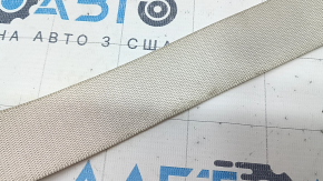 Rear right seat belt with squib for BMW 5 G30 17-23 Elfenbein-Weiss, for cleaning