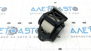 Rear center seat belt BMW 5 G30 17-23 Elfenbein-Weiss