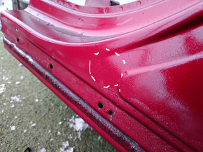Quarter wing rear left Chevrolet Bolt 17- on the body, red