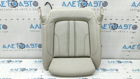 BMW 5 G30 21-23 passenger seat upholstery, Elfenbein-Weiss leather, heated, cleanable, scratched