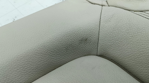 BMW 5 G30 21-23 passenger seat upholstery, Elfenbein-Weiss leather, heated, cleanable, scratched