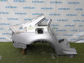 Quarter wing rear right Audi A4 B8 08-16 sedan, on body, silver