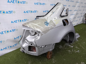 Quarter wing rear right Audi A4 B8 08-16 sedan, on body, silver