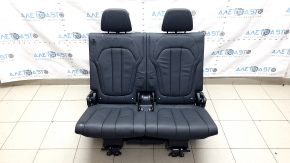 Rear seats 3rd row BMW X7 G07 19-22 electric, heated, Vernasca leather, Schwarz
