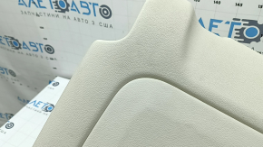 Rear driver's seat cover for BMW 5 G30 17-23 Elfenbein-Weiss, for cleaning