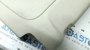 Rear passenger seat cover for BMW 5 G30 17-23 Elfenbein-Weiss, for cleaning