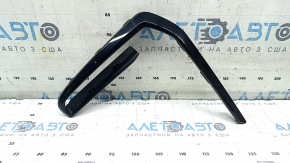 Right front bumper molding for BMW X7 G07 19-22, gloss black, M-Sport, sand, scratches, chips