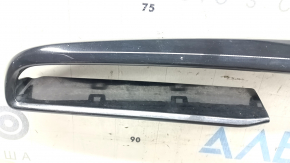 Right front bumper molding for BMW X7 G07 19-22, gloss black, M-Sport, sand, scratches, chips
