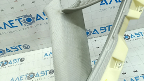 Left rear window trim panel for Audi A4 B8 08-16 pre-restored sedan, light gray, needs cleaning