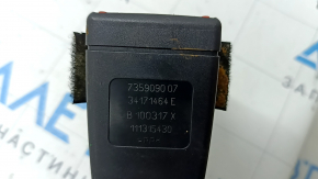 Front right seat belt latch BMW 5 G30 17-23 black