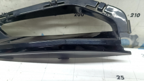 Left fog light frame BMW X7 G07 19-22, gloss black, M-Sport, sand