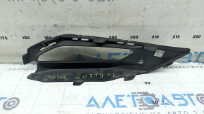 Left fog light frame BMW X7 G07 19-22, gloss black, M-Sport, sand
