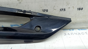 Right fog light frame BMW X7 G07 19-22, gloss black, M-Sport, sand