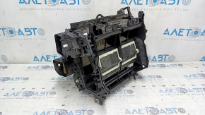 The bare heater housing of the Audi A5 F5 18-25 air conditioner (2 parts, without the evaporator)