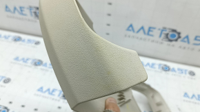 Driver's seat side cover, left, for BMW 5 G30 17-23 Elfenbein-Weiss, for cleaning