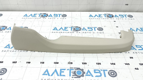 Passenger seat trim, side right lower BMW 5 G30 17-23 Elfenbein-Weiss