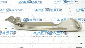 Passenger seat trim, side right lower BMW 5 G30 17-23 Elfenbein-Weiss