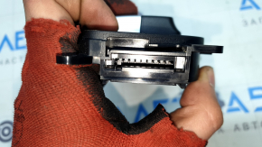 BMW X7 G07 19-26 passenger seat control with lumbar and side support, Sport, black with chrome