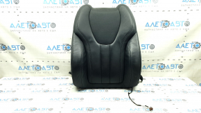 BMW X7 G07 19-22 passenger seat backrest trim Vernasca, Schwarz, Sport leather, heated