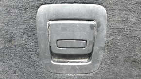 BMW X7 G07 19-22 black Anthrazit trunk floor, with handle, scratches on the handle, needs cleaning, broken brackets