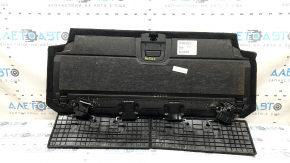 BMW X7 G07 19-22 black Anthrazit trunk floor, with handle, scratches on the handle, needs cleaning, broken brackets