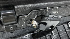 BMW X7 G07 19-22 black Anthrazit trunk floor, with handle, scratches on the handle, needs cleaning, broken brackets