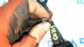 BMW X7 G07 19-22 passenger seat belt latch, black, with sensor
