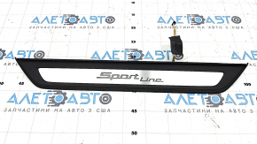 BMW 5 Series G30 17-20 Sport Line outer door sill trim, front right, with backlight, corrosion
