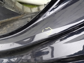 Quarter wing rear left Audi A4 B9 17-25 on the body, blue, made, pokes