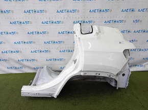 Quarter wing rear left Jeep Compass 17 - white, on the body, bump