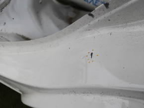Quarter wing rear left Jeep Compass 17 - white, on the body, bump