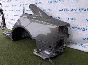 Quarter wing rear left Audi A6 C7 12-18 graphite, on the body