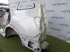 Quarter wing rear left Subaru Forester 19-SK on the body, white, dented sunset