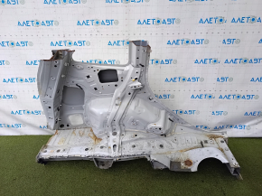 Quarter wing rear left Subaru Forester 19-SK on the body, white, dented sunset
