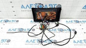Toyota Camry V40 07-09 Android 13 monitor, display, navigation, chip, scratch, nicks and cracks in the frame, antenna wires are cut