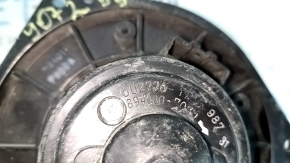 The heater fan motor on a Suzuki Kizashi 10-15 is cracked.