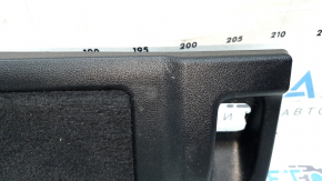 BMW X7 G07 19-26 Black lower trunk door trim, with rubber bands, broken fastener