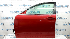 Toyota Camry v40 keyless front left door assembly, red 3R3, dents, bumps