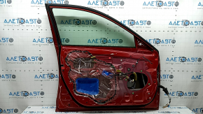 Toyota Camry v40 keyless front left door assembly, red 3R3, dents, bumps