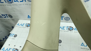 Upper right rear pillar trim Ford Fusion mk5 13-16 beige, plastic turned white, scratch