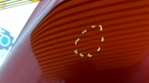 Toyota Camry V40 steel hood, red 3R3