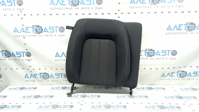 Right rear seat backrest for Ford Mustang mk6 18-23 coupe, black fabric