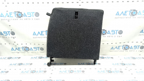 Left rear seat backrest for Ford Mustang mk6 18-23 coupe, black fabric