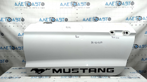 Bare front left door Ford Mustang mk6 15-23 graphite J7, hail