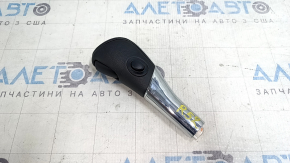 Nissan Pathfinder 13-20 black leather gear knob, square mount