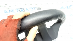 BMW X7 G07 19-22 black leather steering wheel with heated paddle shifters, M-Sport, with pads, scratches