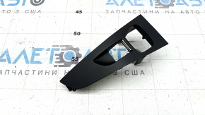 BMW X7 G07 19-26 Schwarz rear right window lift control trim under the curtain, broken fasteners