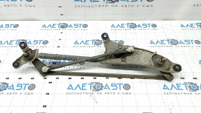 The Toyota Camry V40 windshield wiper linkage and motor are cracked.