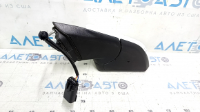 Left side mirror assembly for Ford Mustang mk6 15-23, 3 pins, white, scratches